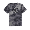 Koszulka HUF 420 Triple Triangle Smoke Black (miniatura)