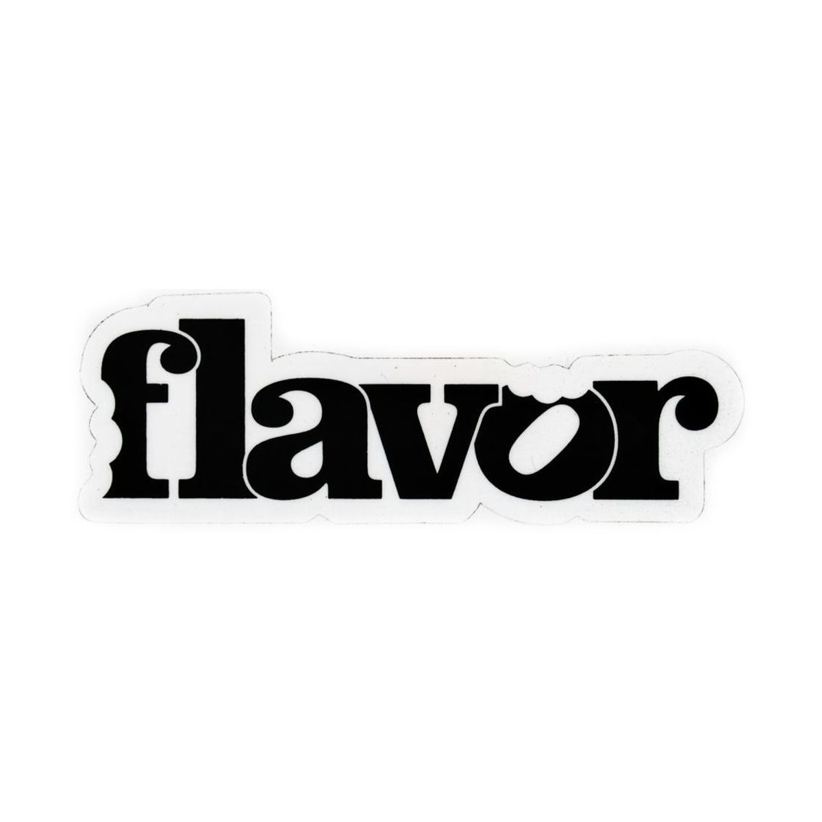 Naklejka Flavor Black