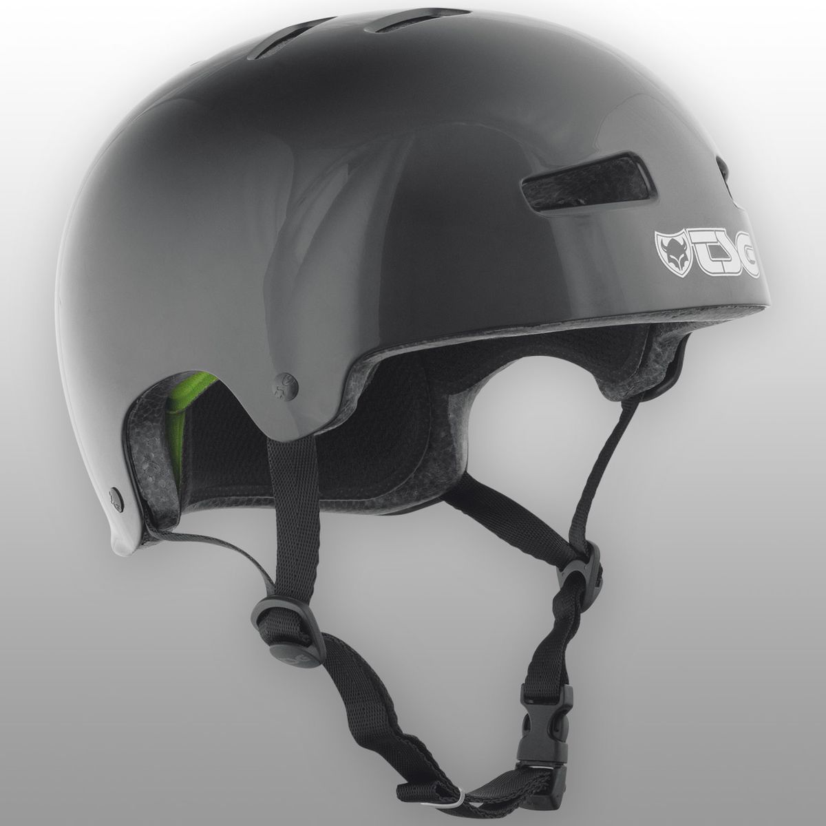 Casque TSG Evolution Visor ABS – Pour Skate, Trottinette Et BMX – Certifié EN1078 – Noir