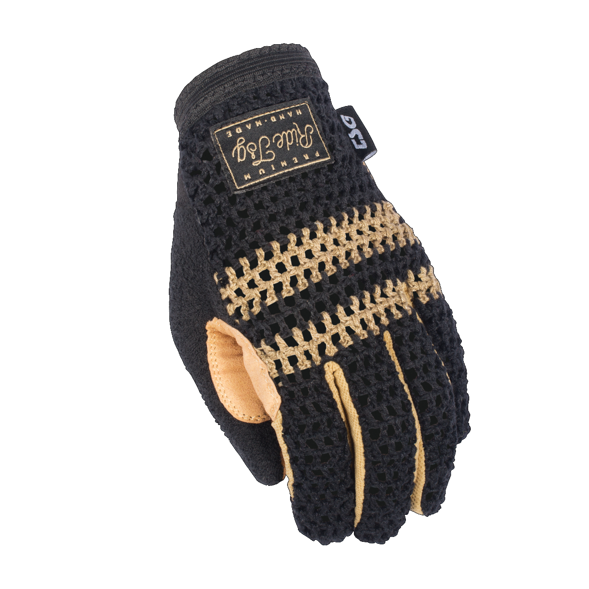 Rękawiczki TSG Slim Knit Black-Beige (miniatura)